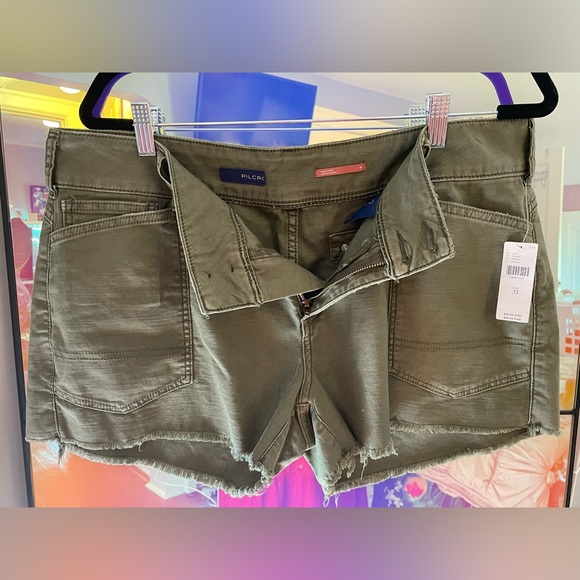 NWT Pilcro low-rise wanderer shorts - sz 32 - Picture 6 of 7
